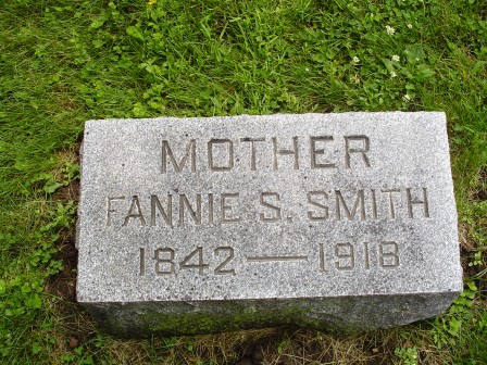 SMITH, FANNIE S - Jones County, Iowa | FANNIE S SMITH 