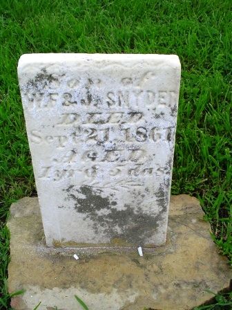 SNYDER, INFANT - Jones County, Iowa | INFANT SNYDER 