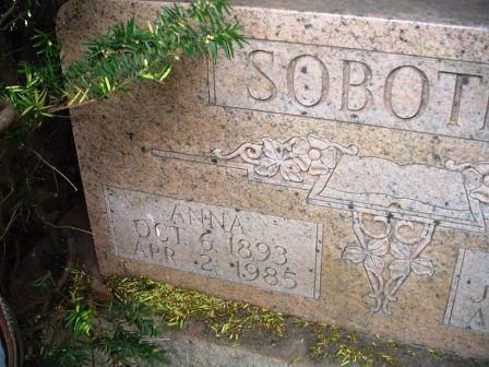SOBOTKA, ANNA - Jones County, Iowa | ANNA SOBOTKA 