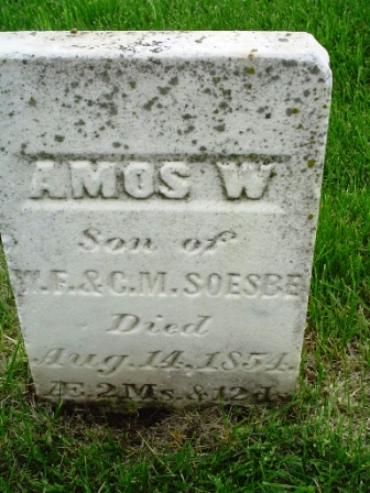 SOESBE, AMOS W - Jones County, Iowa | AMOS W SOESBE 