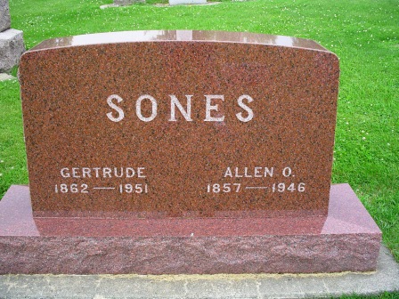SONES, ALLEN O - Jones County, Iowa | ALLEN O SONES 