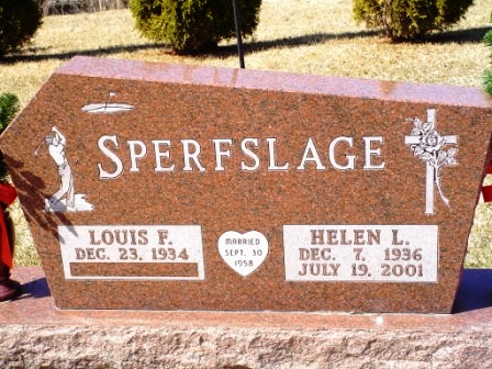 SPERFSLAGE, HELEN L - Jones County, Iowa | HELEN L SPERFSLAGE 
