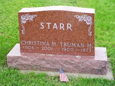 STARR, TRUMAN M - Jones County, Iowa | TRUMAN M STARR 