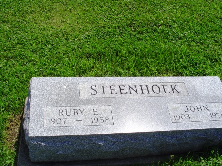 STEENHOEK, RUBY E - Jones County, Iowa | RUBY E STEENHOEK 