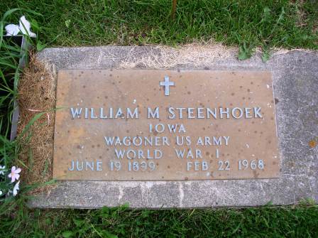 STEENHOEK, WILLIAM M - Jones County, Iowa | WILLIAM M STEENHOEK 