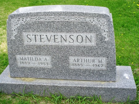 STEVENSON, ARTHUR M - Jones County, Iowa | ARTHUR M STEVENSON 