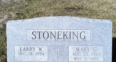 STONEKING, MARY G - Jones County, Iowa | MARY G STONEKING 