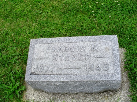 STOVER, FRANCIS M - Jones County, Iowa | FRANCIS M STOVER 