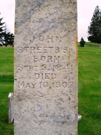 STREETS, JOHN SR. - Jones County, Iowa | JOHN SR. STREETS 