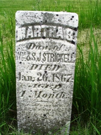 STRICKELL, MARTHA B - Jones County, Iowa | MARTHA B STRICKELL 