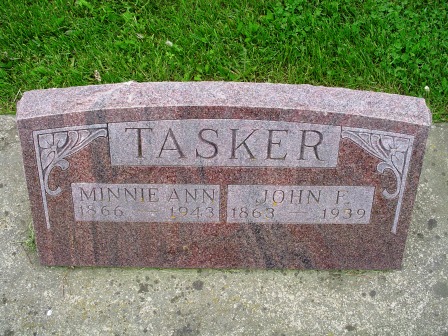 TASKER, MINNIE ANN - Jones County, Iowa | MINNIE ANN TASKER 