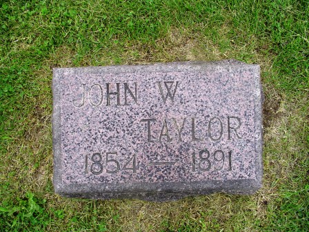 TAYLOR, JOHN W - Jones County, Iowa | JOHN W TAYLOR 
