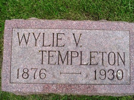 TEMPLETON, WYLIE V - Jones County, Iowa | WYLIE V TEMPLETON 