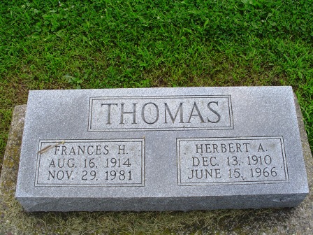 THOMAS, HERBERT A - Jones County, Iowa | HERBERT A THOMAS 