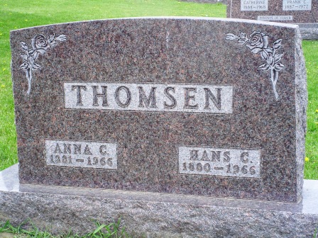 THOMSEN, ANNA C - Jones County, Iowa | ANNA C THOMSEN 