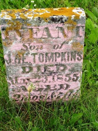 TOMPKINS, INFANT - Jones County, Iowa | INFANT TOMPKINS 