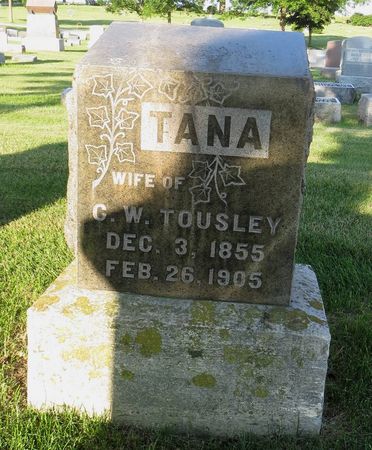 TOUSLEY, TANA - Jones County, Iowa | TANA TOUSLEY 