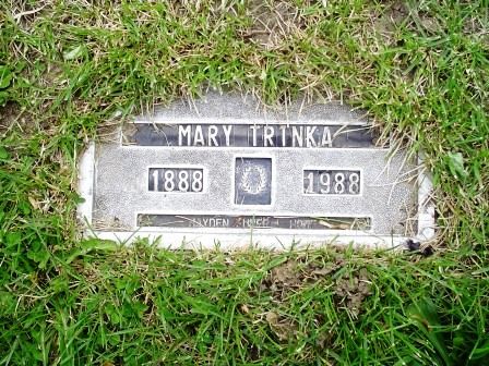 TRINKA, MARY - Jones County, Iowa | MARY TRINKA 