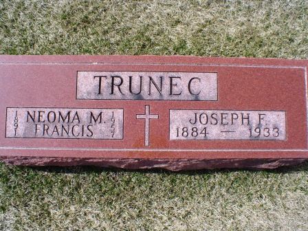 TRUNEC, NEOMA M - Jones County, Iowa | NEOMA M TRUNEC 