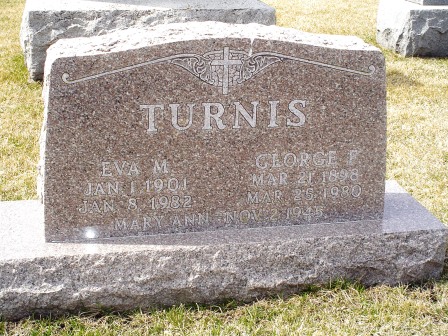 TURNIS, EVA M - Jones County, Iowa | EVA M TURNIS 