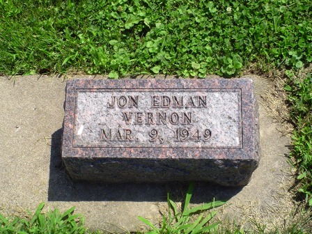 VERNON, JON EDMAN - Jones County, Iowa | JON EDMAN VERNON 