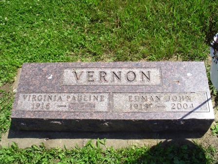 VERNON, VIRGINIA PAULINE - Jones County, Iowa | VIRGINIA PAULINE VERNON 