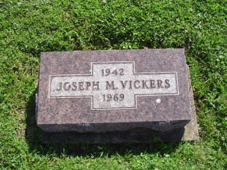 VICKERS, JOSEPH M - Jones County, Iowa | JOSEPH M VICKERS 