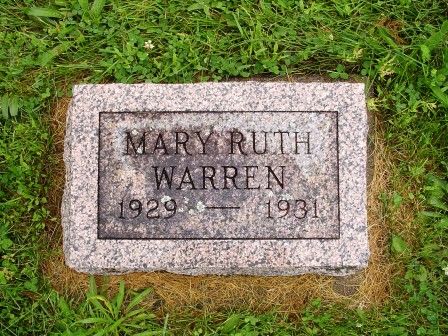 WARREN, MARY RUTH - Jones County, Iowa | MARY RUTH WARREN 