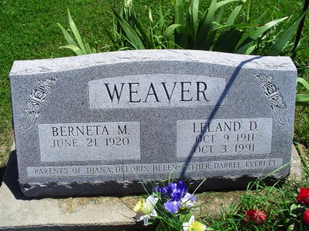 WEAVER, BERNETA M - Jones County, Iowa | BERNETA M WEAVER 