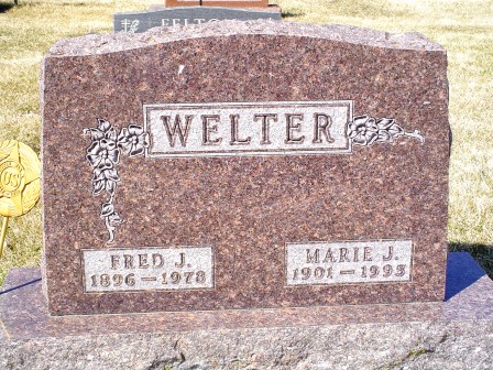 WELTER, MARIE J - Jones County, Iowa | MARIE J WELTER 