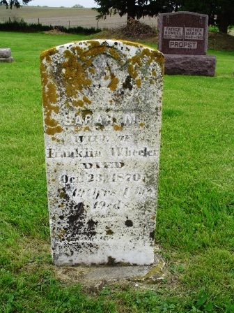 WHEELER, SARAH M - Jones County, Iowa | SARAH M WHEELER 