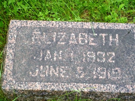 WHITE, ELIZABETH - Jones County, Iowa | ELIZABETH WHITE 