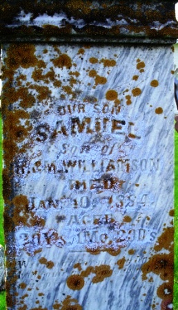 WILLIAMSON, SAMUEL - Jones County, Iowa | SAMUEL WILLIAMSON 