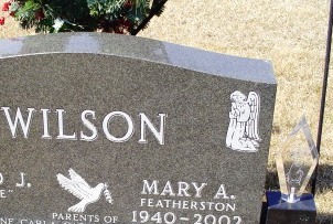 FEATHERSTON WILSON, MARY A - Jones County, Iowa | MARY A FEATHERSTON WILSON 