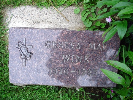 WINK, GENEVA MAE - Jones County, Iowa | GENEVA MAE WINK 