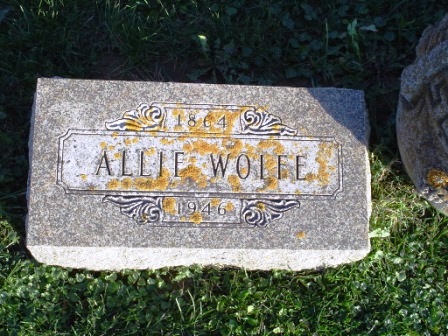 WOLFE, ALLIE - Jones County, Iowa | ALLIE WOLFE 