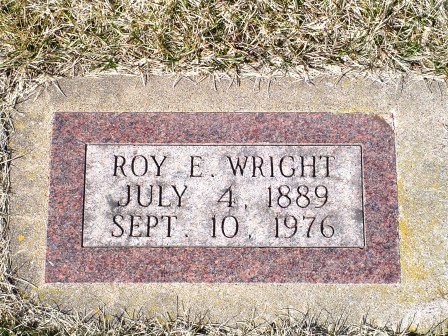 WRIGHT, ROY E - Jones County, Iowa | ROY E WRIGHT 