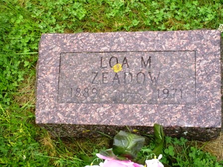ZEADOW, LOA M - Jones County, Iowa | LOA M ZEADOW 