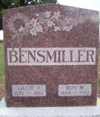 BENSMILLER, ROY W. - Keokuk County, Iowa | ROY W. BENSMILLER 