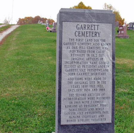 GARRETT, CEMETERY - Keokuk County, Iowa | CEMETERY GARRETT 