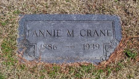 CRANE, FANNIE M. - Keokuk County, Iowa | FANNIE M. CRANE 