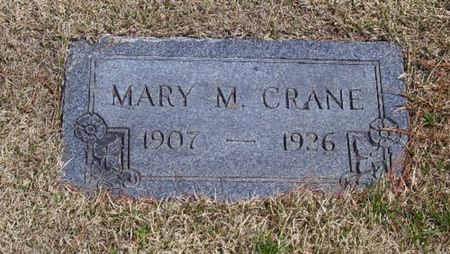 CRANE, MARY M. - Keokuk County, Iowa | MARY M. CRANE 