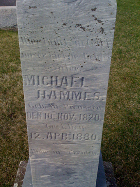 HAMMES, MICHAEL - Keokuk County, Iowa | MICHAEL HAMMES 