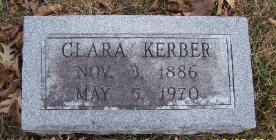 KERBER, CLARA - Keokuk County, Iowa | CLARA KERBER 