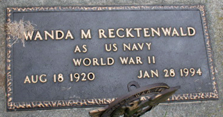 RECKTENWALD, WANDA M. - Keokuk County, Iowa | WANDA M. RECKTENWALD 