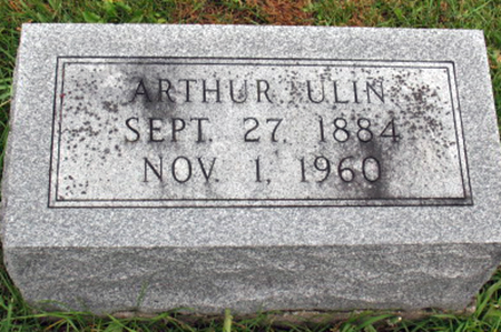 ULIN, ARTHUR - Keokuk County, Iowa | ARTHUR ULIN 