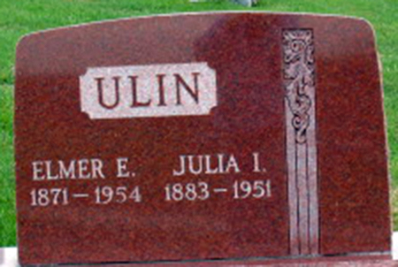 ULIN, JULIA I. - Keokuk County, Iowa | JULIA I. ULIN 