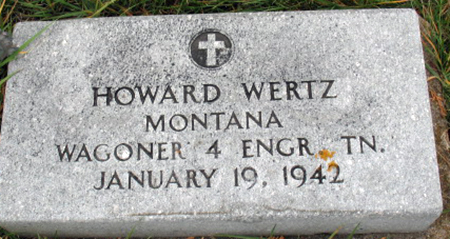 WERTZ, HOWARD - Keokuk County, Iowa | HOWARD WERTZ 