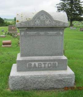 BARTON, FAMILY HEADSTONE - Kossuth County, Iowa | FAMILY HEADSTONE BARTON 