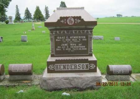 HENDERSON, ISAAC C. - Kossuth County, Iowa | ISAAC C. HENDERSON 